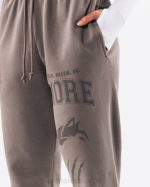 klær T442458 askegrå Earth dye grafisk jogger unisex Alphalete - Bilde 5