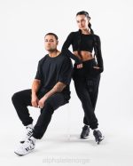 klær T442459 svart Earth dye grafisk jogger unisex Alphalete - Bilde 2