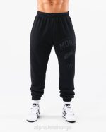 klær T442459 svart Earth dye grafisk jogger unisex Alphalete