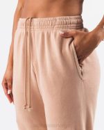 klær T442461 okerbrun jordfarge naturlig jogger unisex Alphalete - Bilde 5