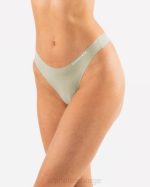 klær T442464 pudderblå/bladgrønn/pastellrosa sømløs stringtruse 3pk kvinner Alphalete - Bilde 5