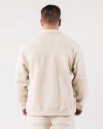 klær T442479 vanilje brun king kvart glidelås unisex Alphalete - Bilde 4