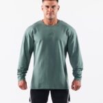 klær T442500 salvie grønn ulvehode er tee menn Alphalete