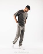 klær T442501 tinnbrun justert tee menn Alphalete - Bilde 2