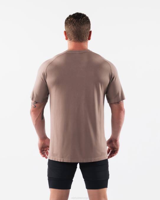 klær T442516 kremaktig beige brun wolf head airtech t-skjorte menn Alphalete - Bilde 4