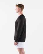 klær T442521 småstein brun aa airtech ls tee menn Alphalete - Bilde 3