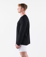 klær T442524 svart aa airtech ls tee menn Alphalete - Bilde 3