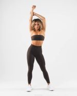 klær T44253 kashmir brun aura bandeau kvinner Alphalete - Bilde 3