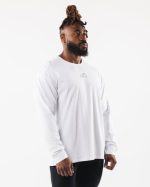 klær T442542 hvit ulvehode er tee menn Alphalete - Bilde 3