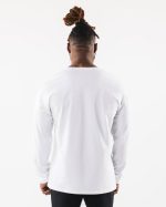 klær T442542 hvit ulvehode er tee menn Alphalete - Bilde 4