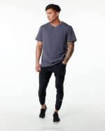 klær T442555 dempet lilla klassisk t-skjorte menn Alphalete - Bilde 2