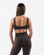 klær T44255 kashmir brun aura sculpt bh kvinner Alphalete - Bilde 2