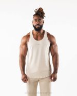 klær T442564 havsalt brun ulvehodetank menn Alphalete