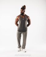 klær T442568 tinnbrun ulvehodetank menn Alphalete - Bilde 2