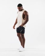 klær T442571 beige brun aa airtech cutoff menn Alphalete - Bilde 2
