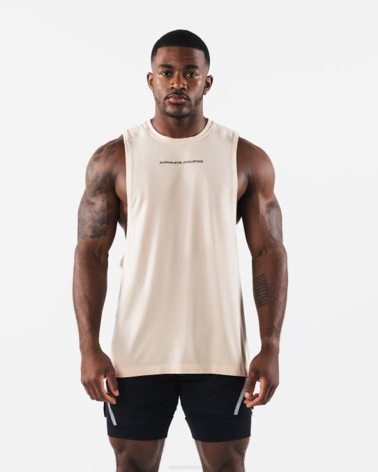 klaer_t442571_beige_brun_aa_airtech_cutoff_menn_alphalete.jpg klær T442571 beige brun aa airtech cutoff menn Alphalete - Bilde 1