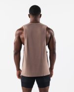 klær T442574 kremaktig beige brun aa airtech cutoff menn Alphalete - Bilde 4