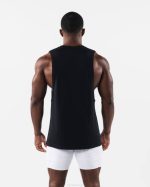 klær T442577 svart aa airtech cutoff menn Alphalete - Bilde 4