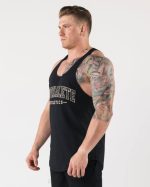 klær T442591 svart aa råkuttet tank menn Alphalete - Bilde 3