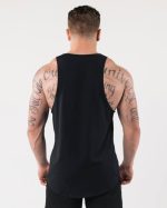 klær T442591 svart aa råkuttet tank menn Alphalete - Bilde 4