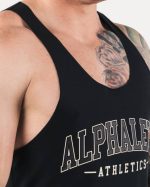 klær T442591 svart aa råkuttet tank menn Alphalete - Bilde 5