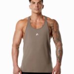 klær T442602 mokka brun emblem stringer menn Alphalete