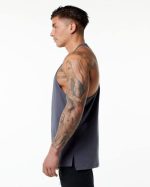 klær T442605 dempet lilla emblem stringer menn Alphalete - Bilde 3