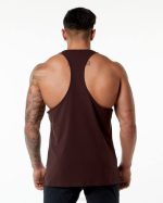 klær T442606 burgunder rød emblem stringer menn Alphalete - Bilde 2