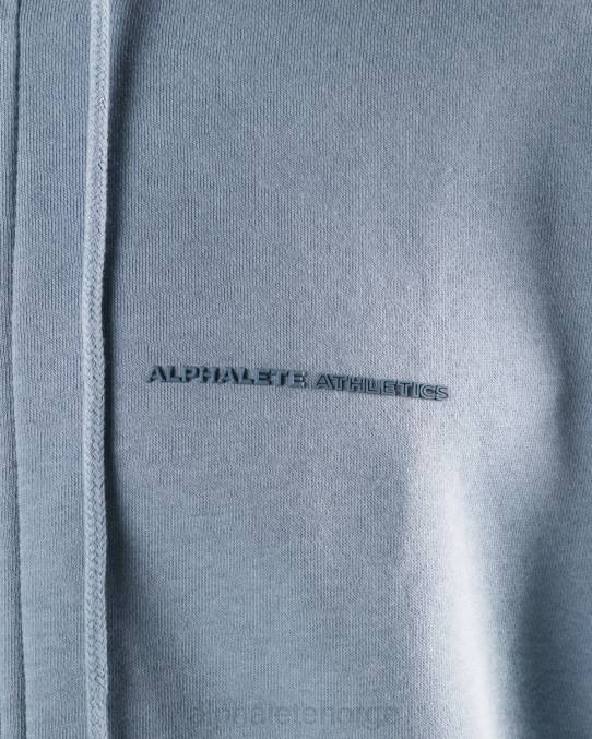 klær T442612 isfjell blå original jakke med full glidelås menn Alphalete - Bilde 5