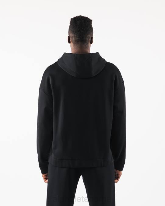 klær T442615 svart original jakke med full glidelås menn Alphalete - Bilde 4