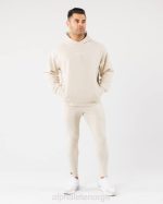 klær T442621 havskjell brun identity pro hettegenser menn Alphalete - Bilde 2