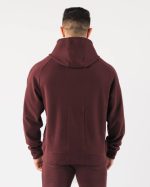 klær T442624 sangria rød identity pro hettegenser menn Alphalete - Bilde 4