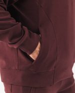 klær T442624 sangria rød identity pro hettegenser menn Alphalete - Bilde 5