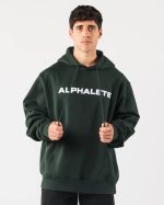 klær T442627 eviggrønn grønn kjerne hettegenser menn Alphalete