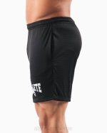 klær T442651 svart ulvehode mesh kort 6" menn Alphalete - Bilde 3