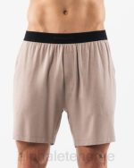 klær T442656 mokka brun lounge kort menn Alphalete
