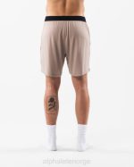 klær T442656 mokka brun lounge kort menn Alphalete - Bilde 4