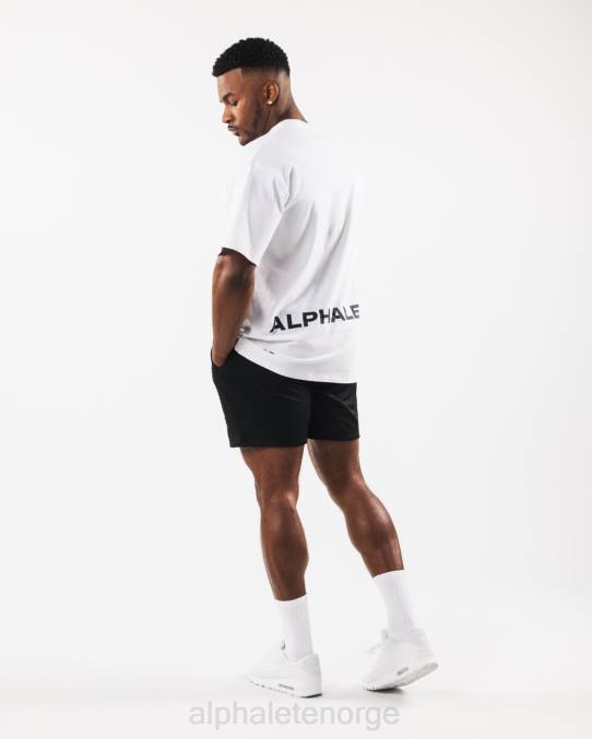 klær T442662 svart/sjøskall ulvehode mesh kort 6" menn Alphalete - Bilde 2