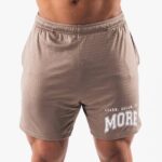 klær T442666 mokka brun ldb mer mesh kort 6" menn Alphalete