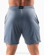klær T442668 hvalblått ldb mer mesh kort 6" menn Alphalete - Bilde 4