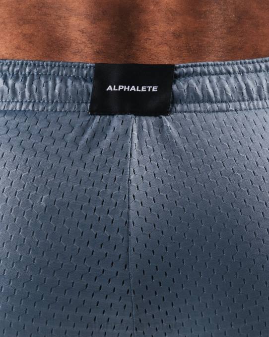 klær T442668 hvalblått ldb mer mesh kort 6" menn Alphalete - Bilde 5