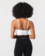 klær T44267 hvit sømløs ribbet bh kvinner Alphalete - Bilde 4