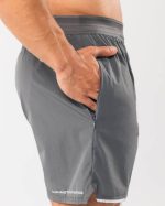 klær T442682 røykgrå studio kort 6" menn Alphalete - Bilde 5