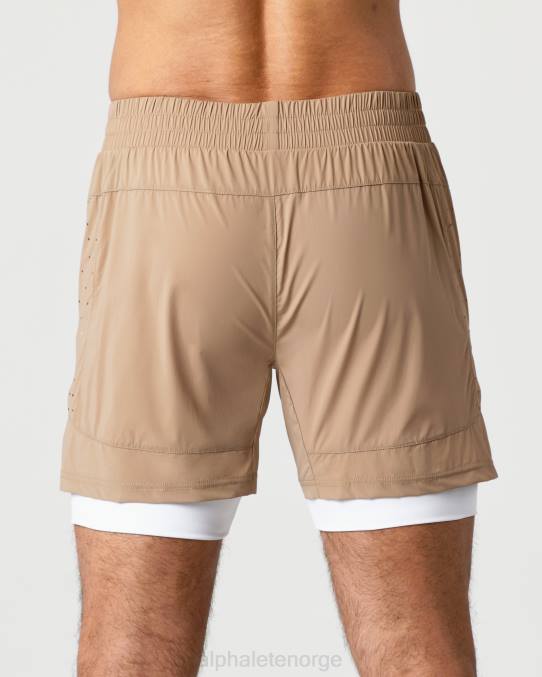 klær T442687 chai brun uendelig hastighet kort 5,5" menn Alphalete - Bilde 4