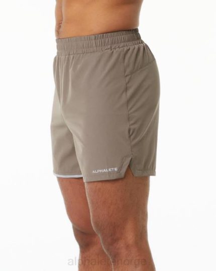 klær T442696 mokka brun kjerne skritt kort 5" menn Alphalete