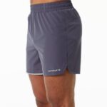 klær T442697 dempet lilla kjerne skritt kort 5" menn Alphalete