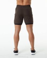 klær T442706 fudge brun uendelig hastighet kort 5,5" menn Alphalete - Bilde 3