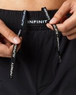 klær T442710 svart infinity 2-i-1 hastighet kort 5,5" menn Alphalete - Bilde 6