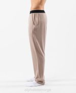 klær T442712 mokka brun lounge bukse menn Alphalete - Bilde 3