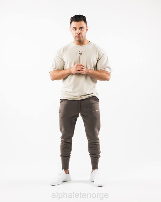 klær T442716 ørken taupe brun academy club jogger menn Alphalete - Bilde 2